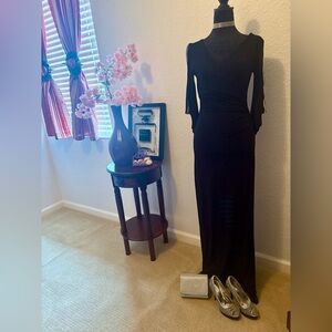Elegant Black Evening Dress